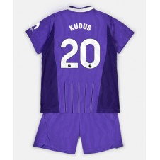 Tottenham Hotspur Mohammed Kudus #20 Tredjeställ Barn 2026-27 Korta ärmar (+ Korta byxor)